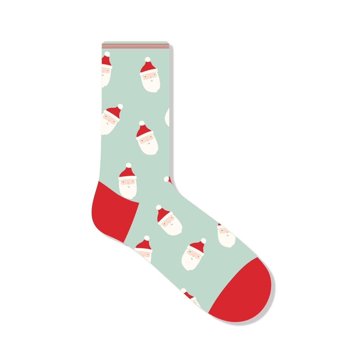 WHM1053 - Whimsy Santa Scatter Santa Socks