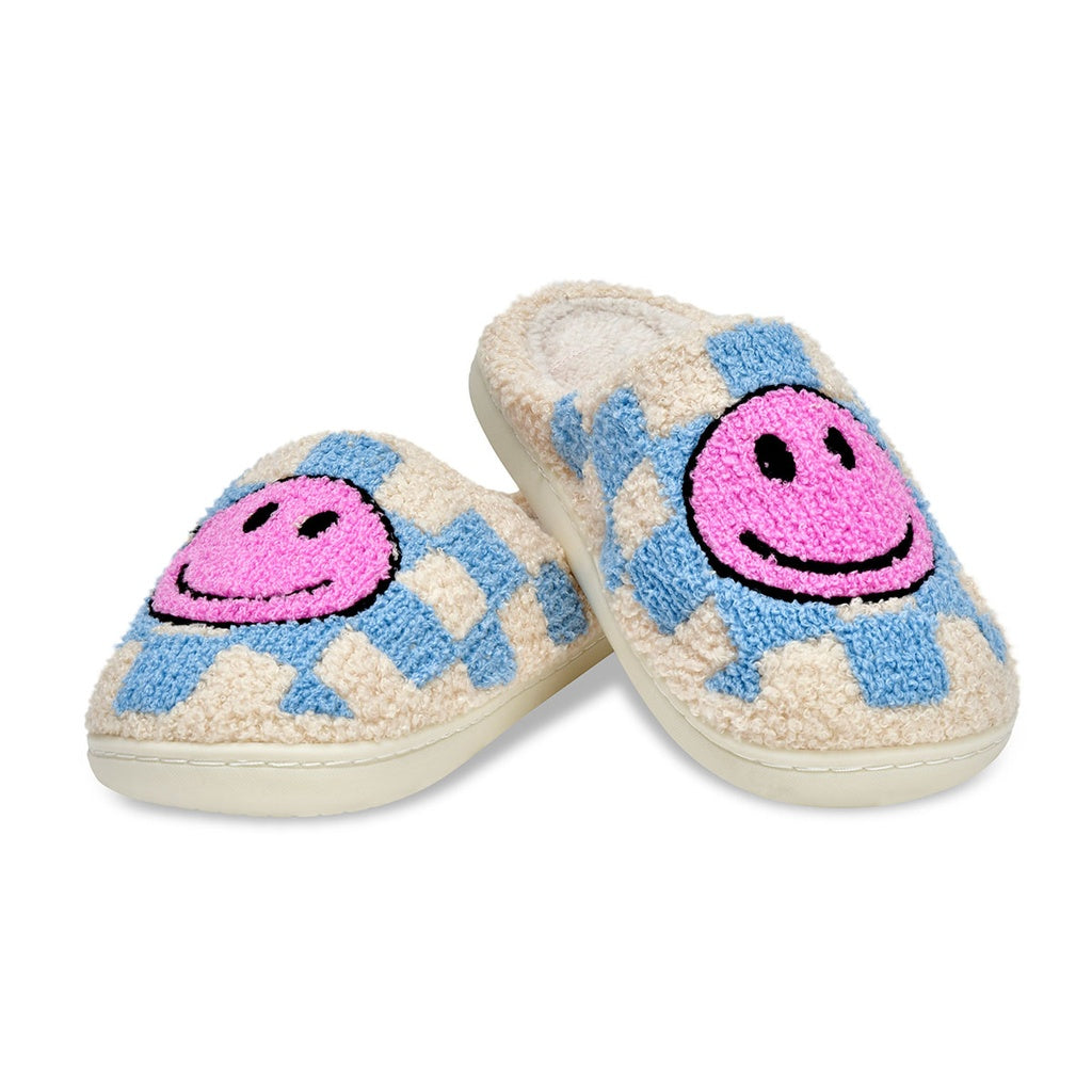 Iscream Happy Check Slippers