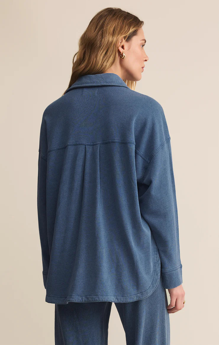 All Day Knit Denim Jacket Indigo