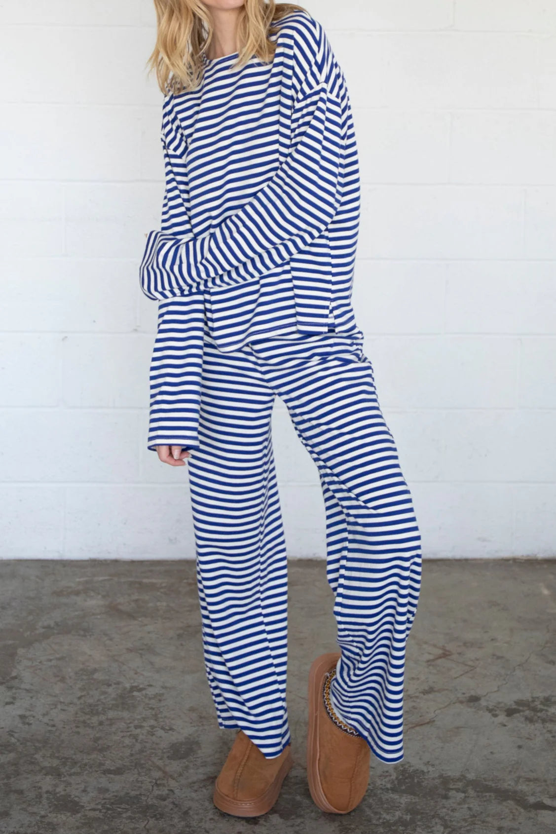 Striped Lounge Set