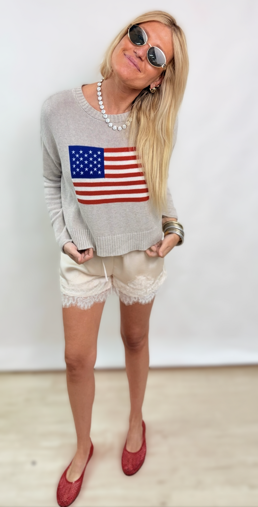 Z Supply Sienna Patriot Sweater