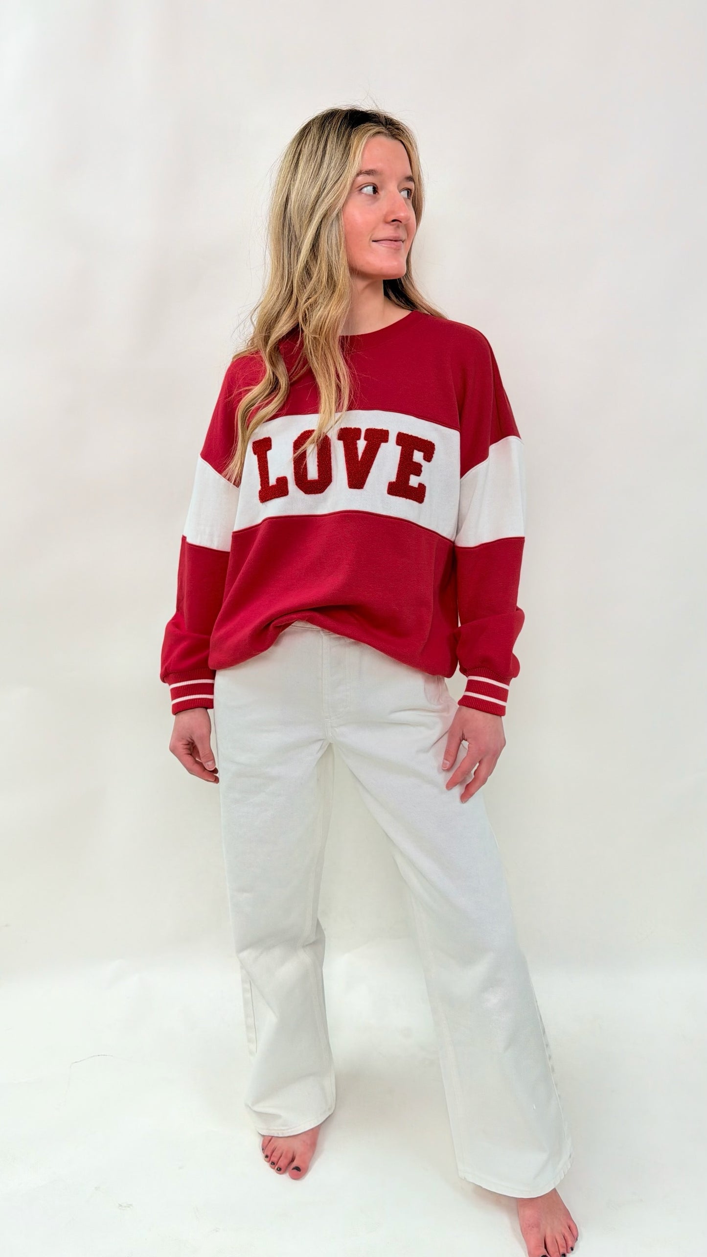 Oversized Love Sweatshirt