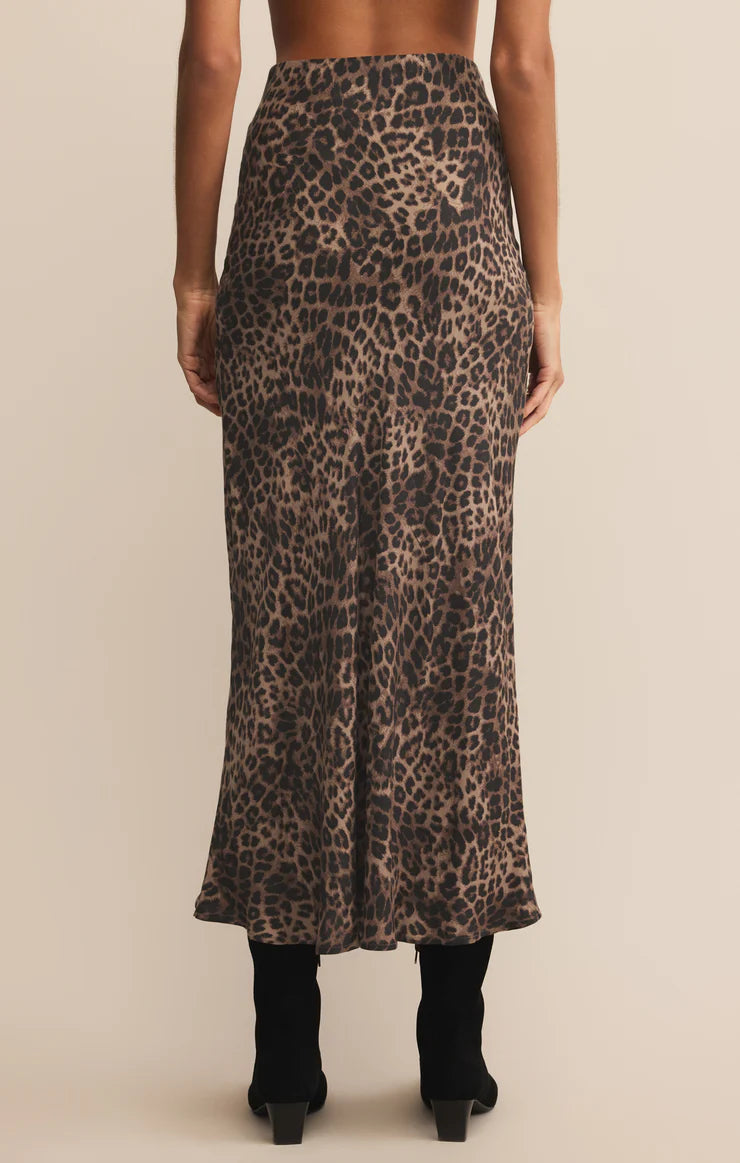 Leopard Maxi Skirt