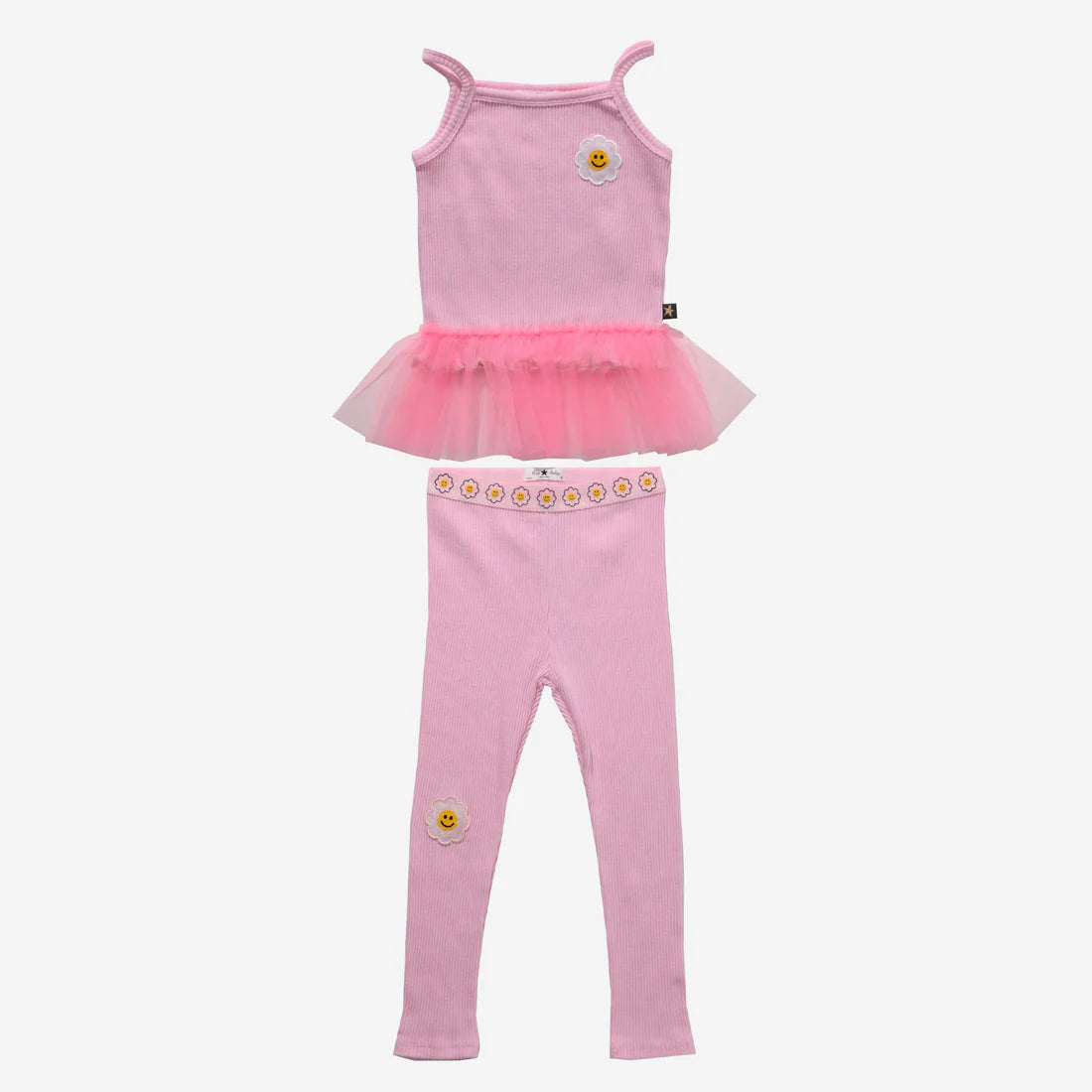 Petite Hailey Daisy Tutu Top Leggings