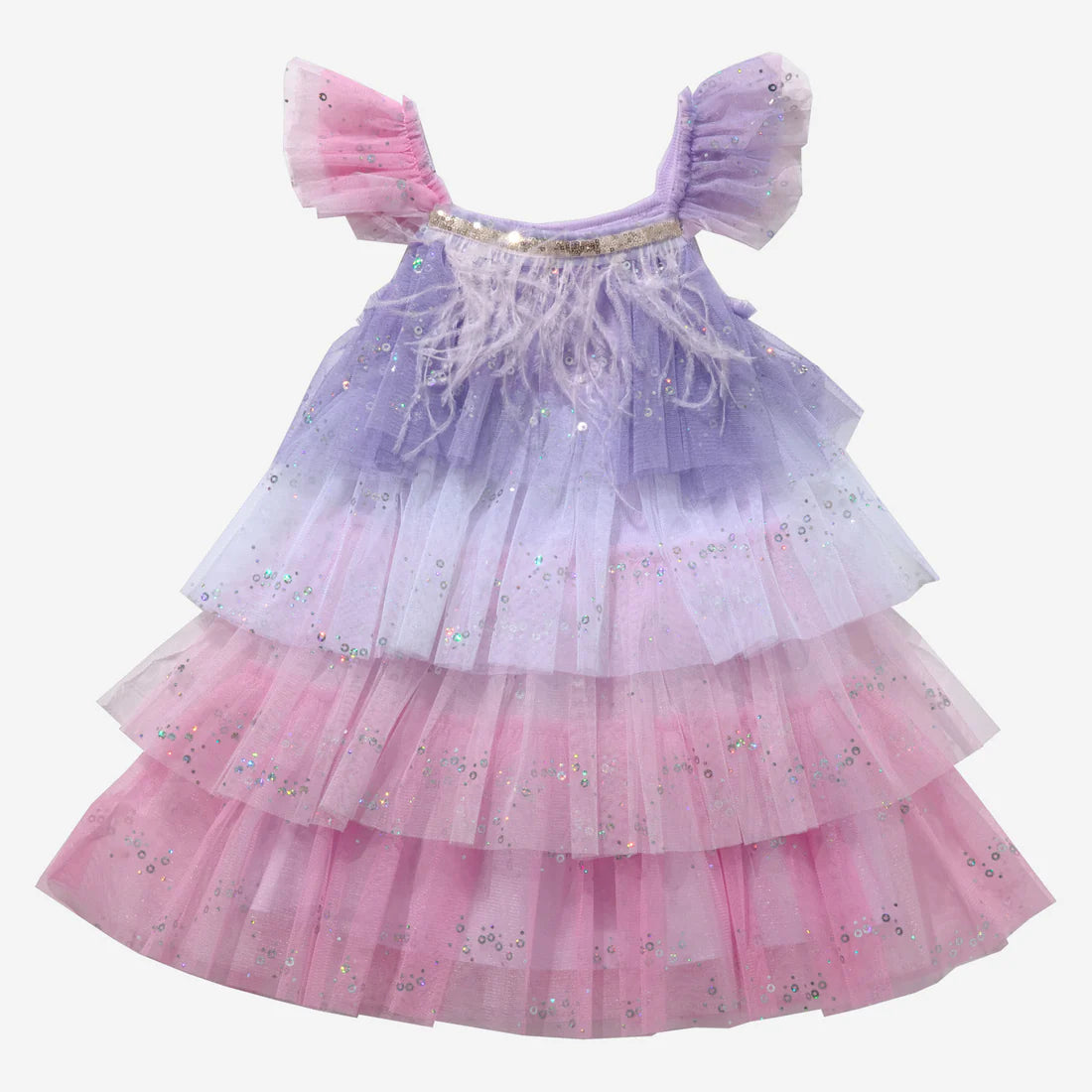 Petite Hailey 4 Layered Tutu Dress