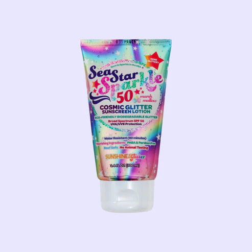 Sunshine & Glitter Sea Star Sparkle Glitter Sunscreen
