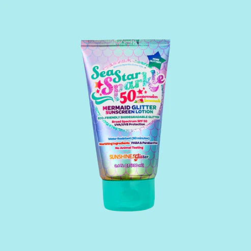 Sunshine & Glitter Sea Star Sparkle Glitter Sunscreen