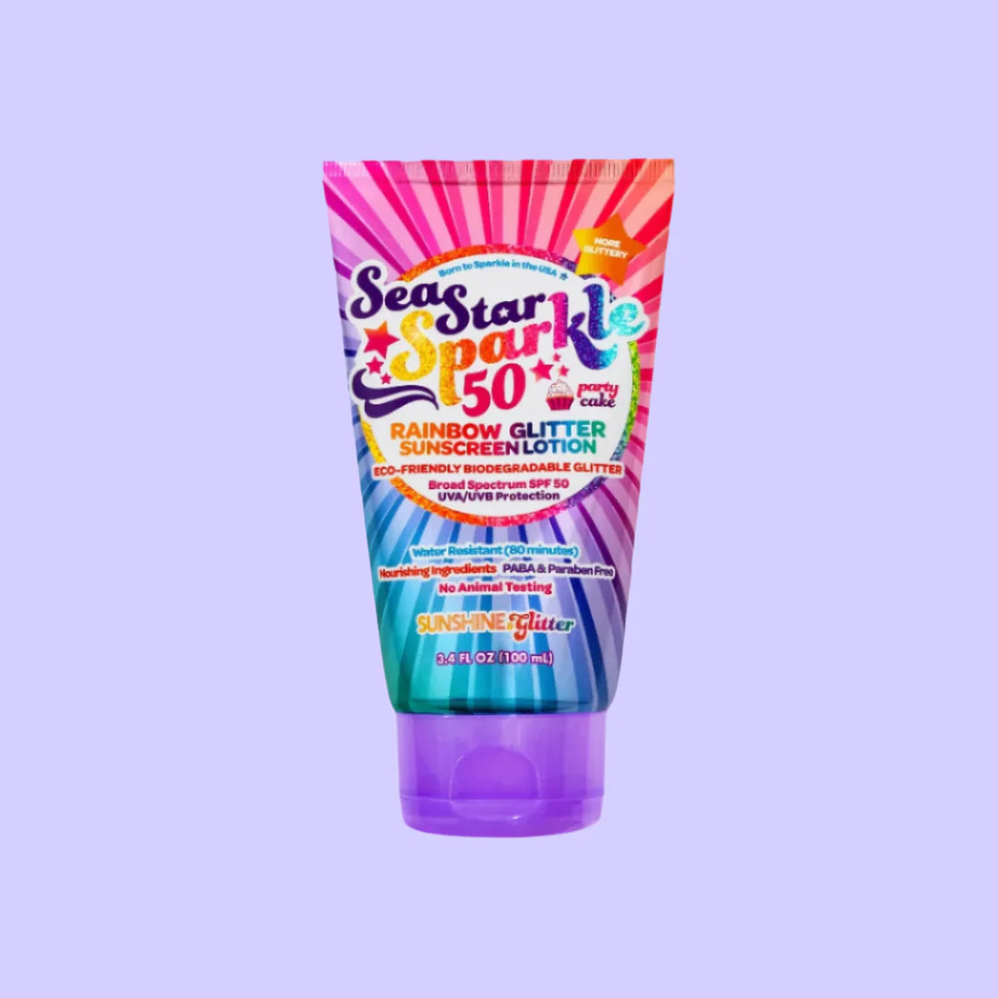 Sunshine & Glitter Sea Star Sparkle Glitter Sunscreen