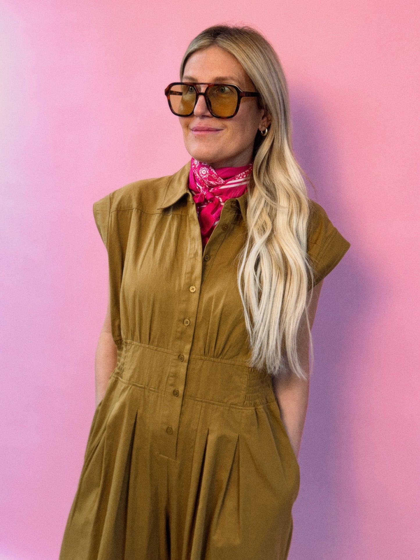 Small Print Scarf
