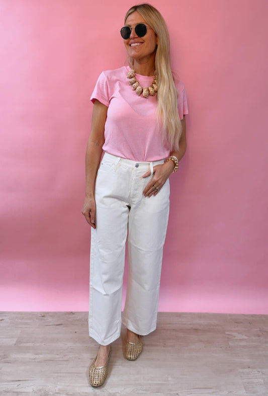 Tourist Tee Pink Sunrise