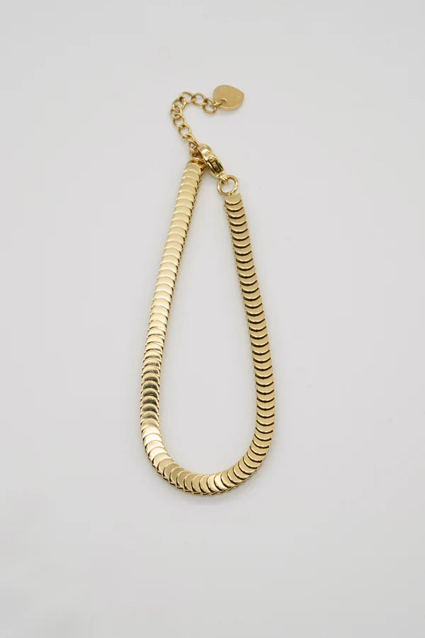 Brenda Grands Accordian Chain Bracelet