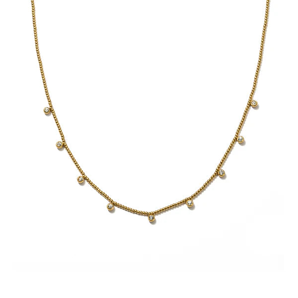 Brenda Grands Beaded Crystal Necklace