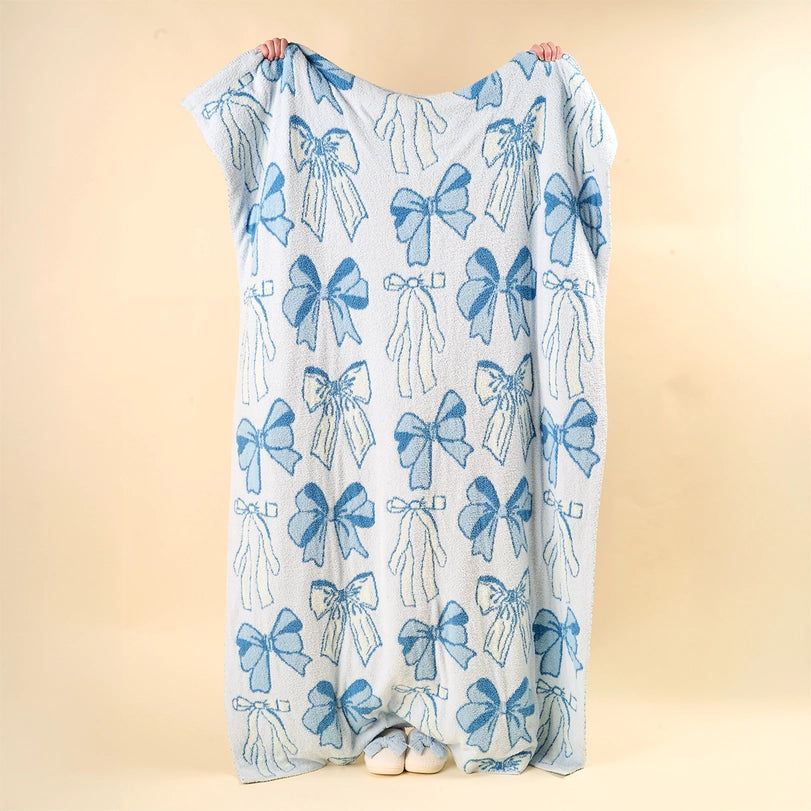 The Darling Effect Cozy Dreams Luxe Blanket Blue