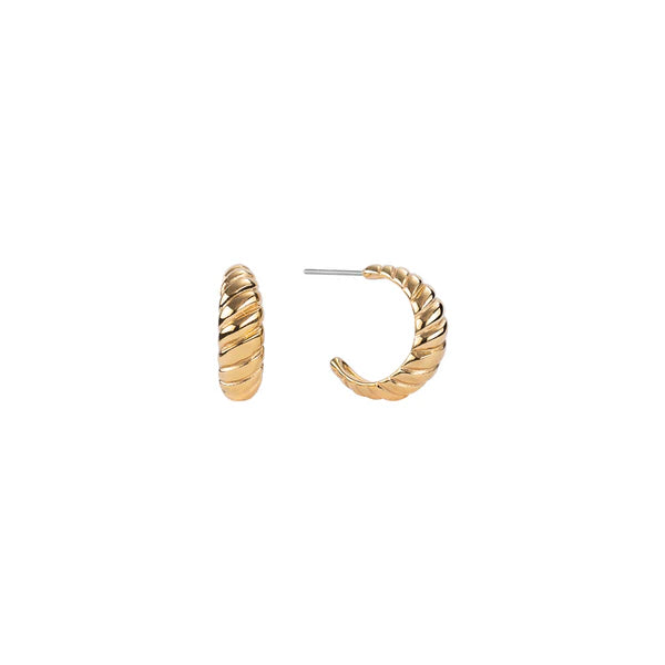 Brenda Grands Braided Hoops