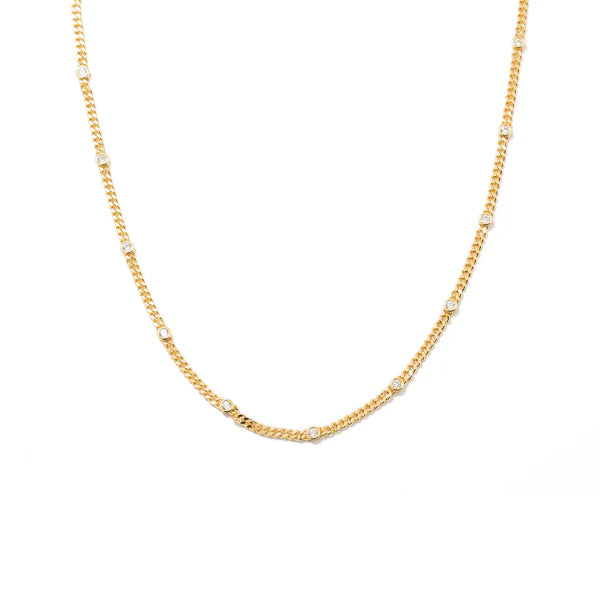 Brenda Grands CZ Dainty Choker