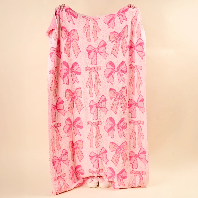 The Darling Effect Cozy Dreams Luxe Blanket Pink