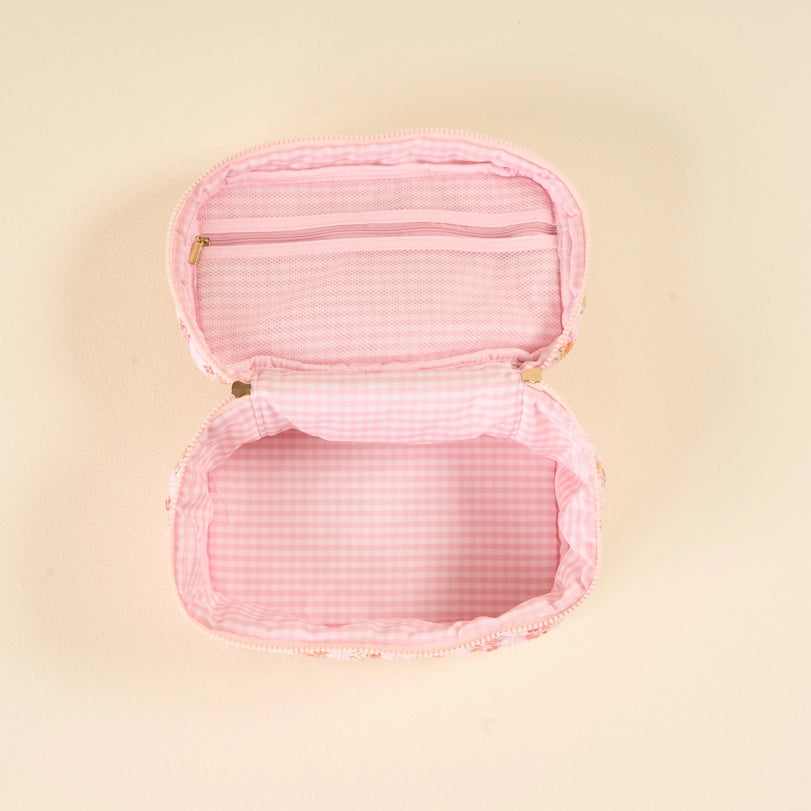 The Darling Effect Glam & GO Cosmetic Bag Pink