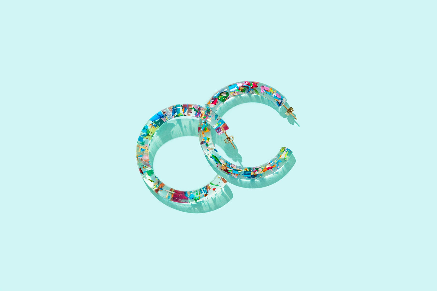 Taylor Elliot Confetti Hoops