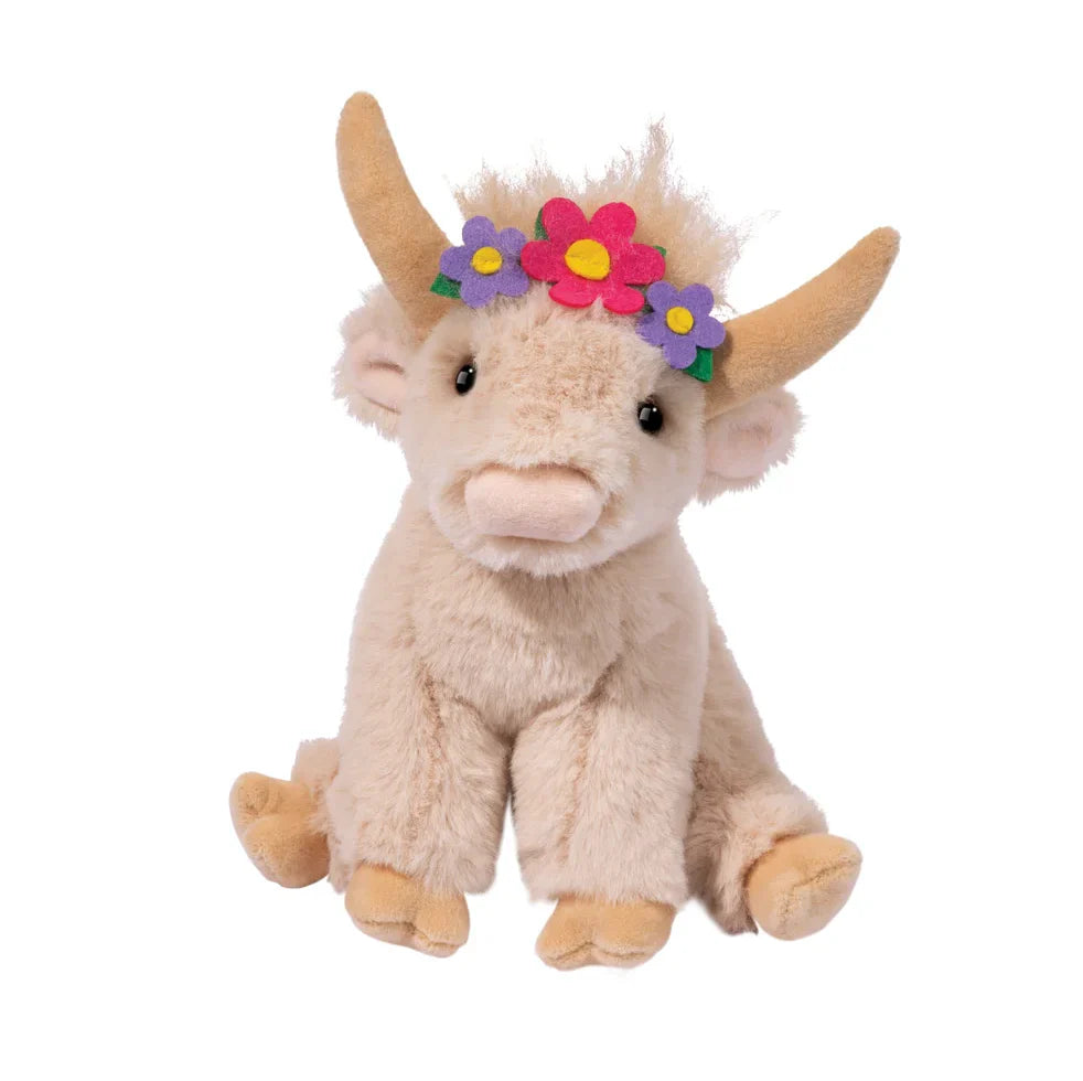Douglas Laddie Flower Highland Cow