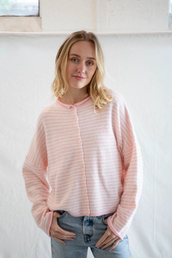 Striped Piper Cardigan