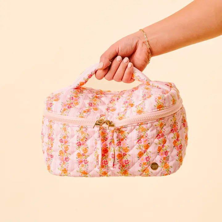 The Darling Effect Glam & GO Cosmetic Bag Pink