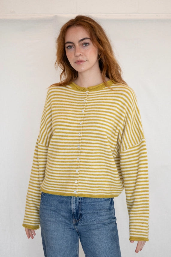 Striped Piper Cardigan
