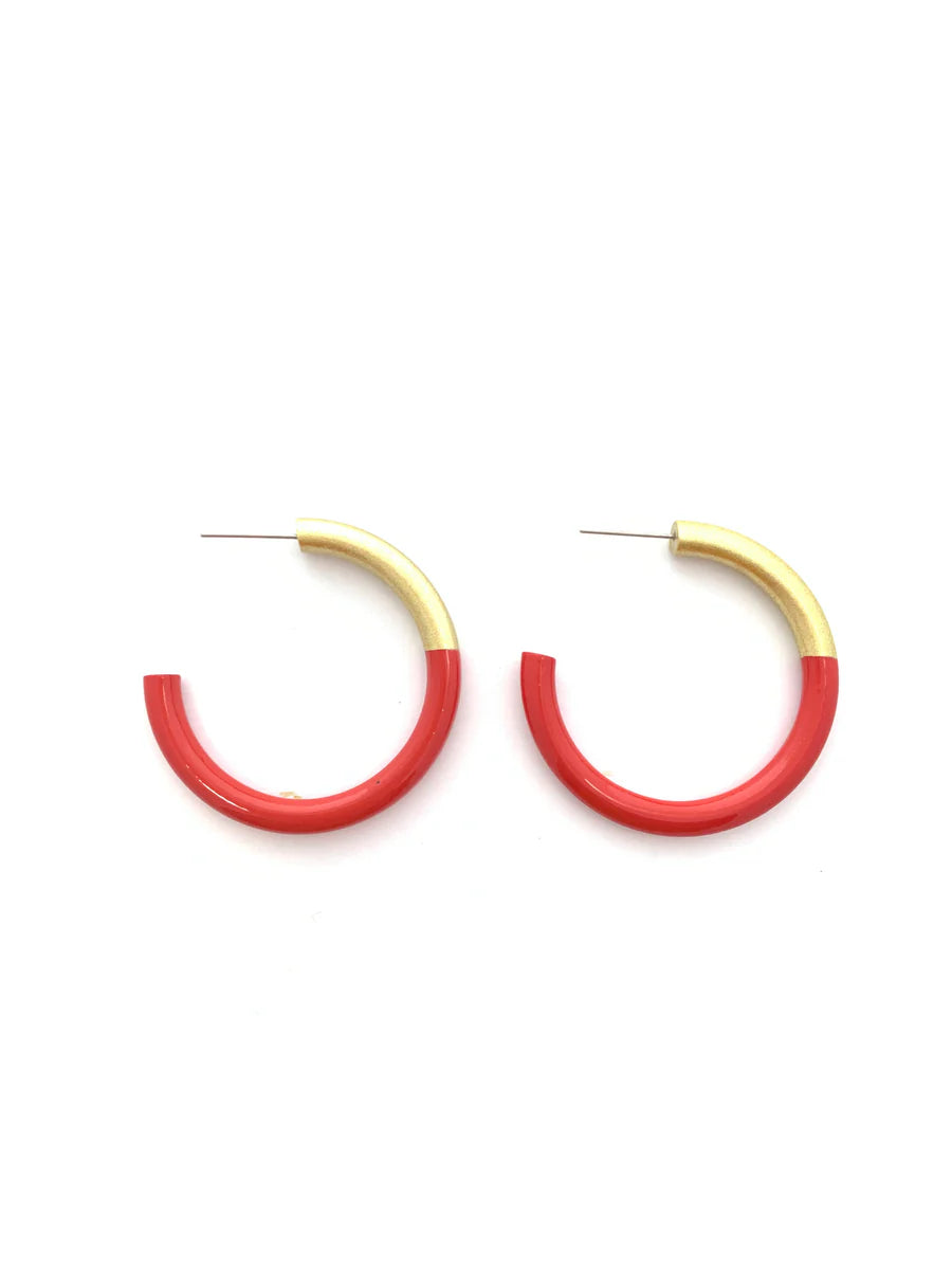 Accessory Jane Liz Medium Hoops