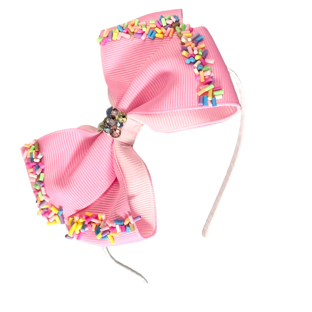 Bari Lynn Sprinkle Bow Headband