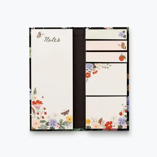 Rifle Paper Co Strawberry Fields Sticky Note Folio