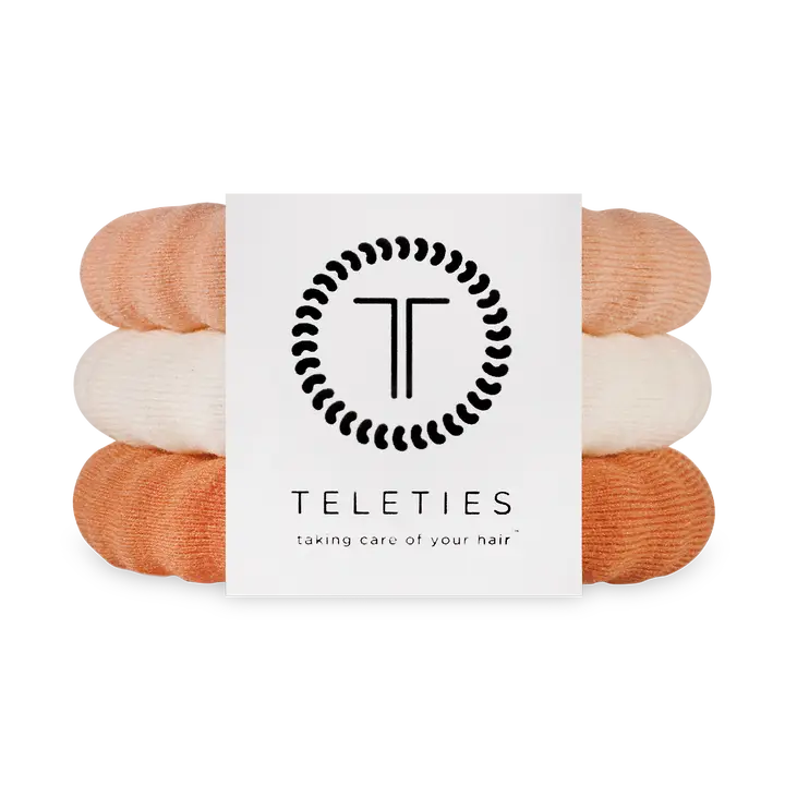 Teleties- Spiral Coil Hair Ties- Large