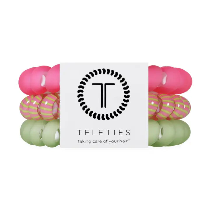 Teleties- Spiral Coil Hair Ties- Large