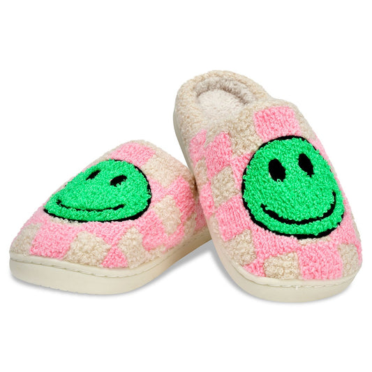 Iscream Happy Check Slippers