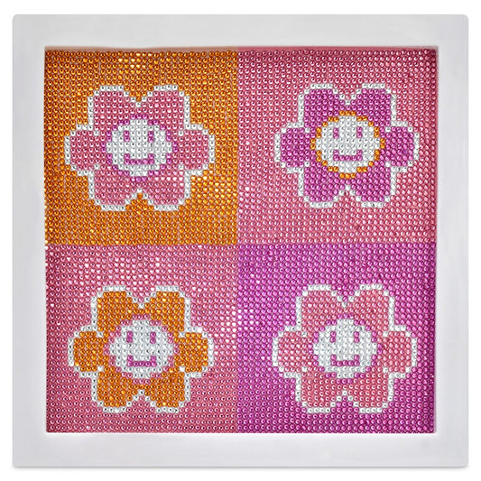 Iscream Groovy Smiles Diamond Painting Kit