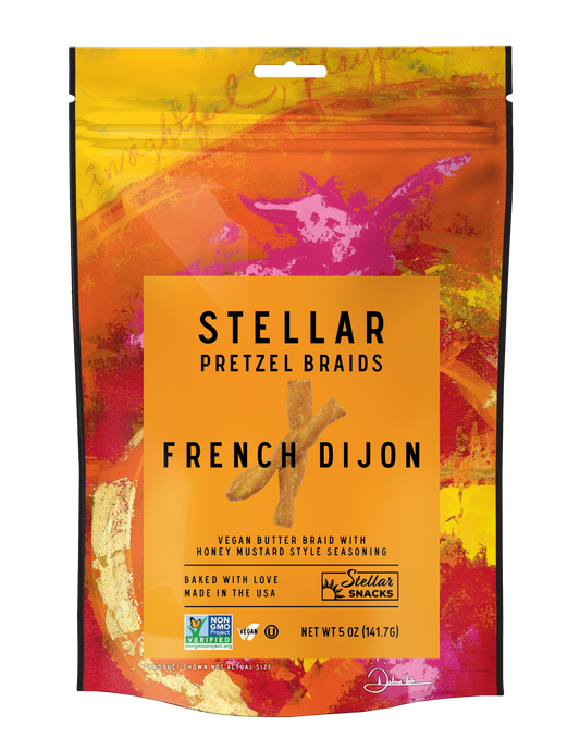 Stellar Pretzel Braids French Dijon- 5oz