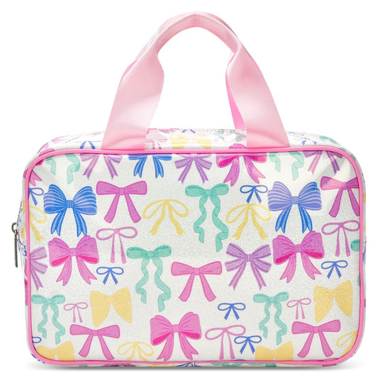 Iscream Pretty Bows Large Cosmetic Bag