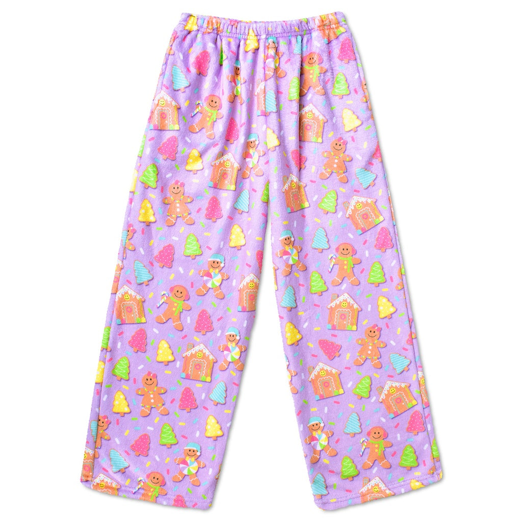 Iscream Joyful Gingerbread Plush Pants