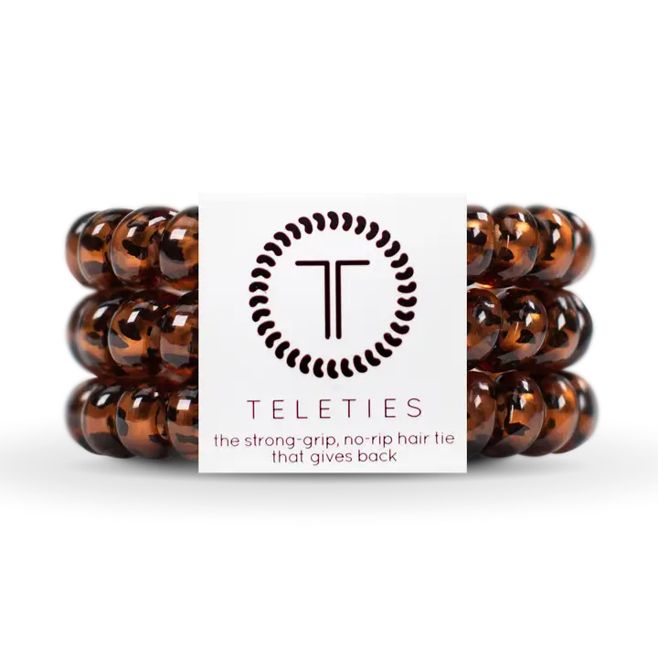 Teleties- Spiral Coil Hair Ties- Large