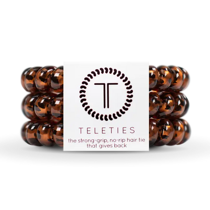 Teleties- Spiral Coil Hair Ties- Large