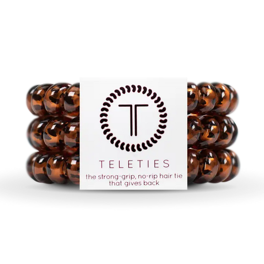 Teleties- Spiral Coil Hair Ties- Large