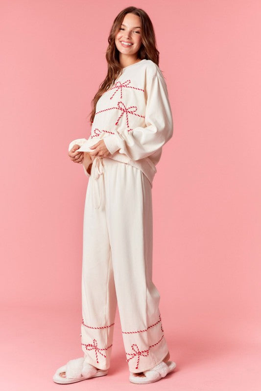 Holiday Bow Cord Set