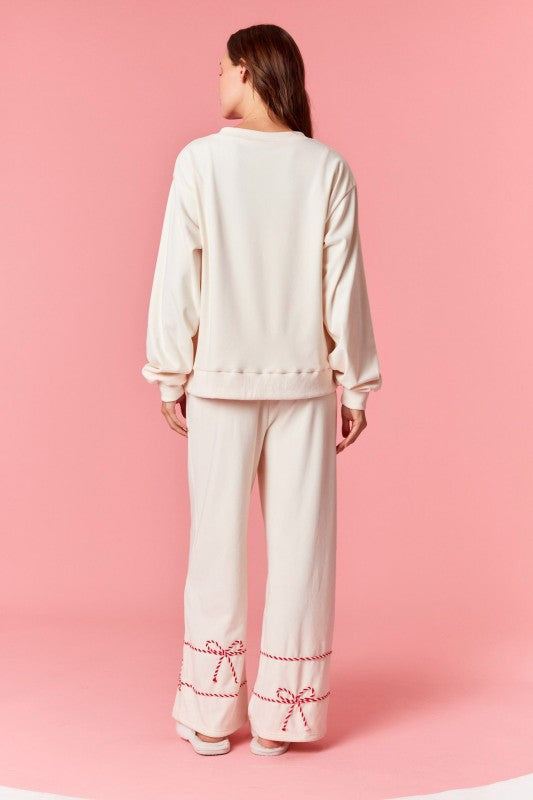 Holiday Bow Cord Set