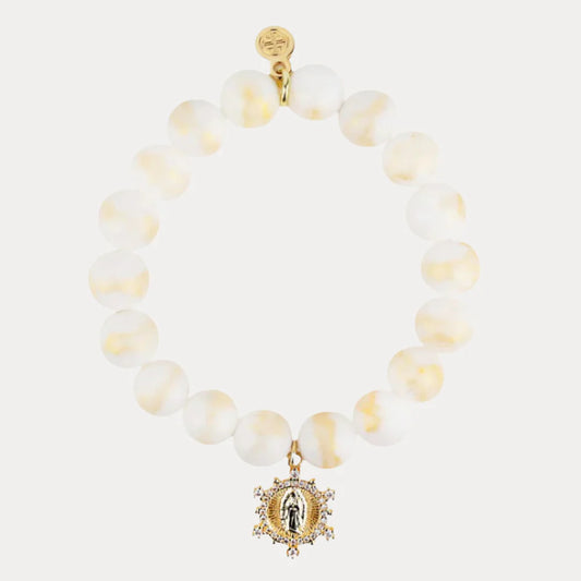 BuDha Girl Ivory Grace Bracelet