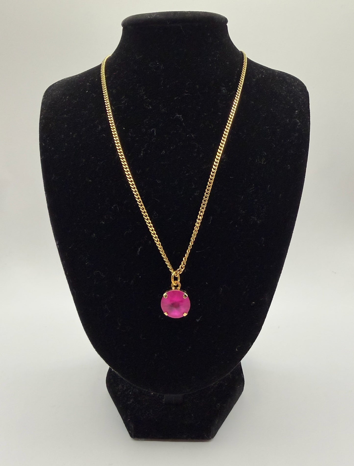 Tova Matte Pink Talia Necklace