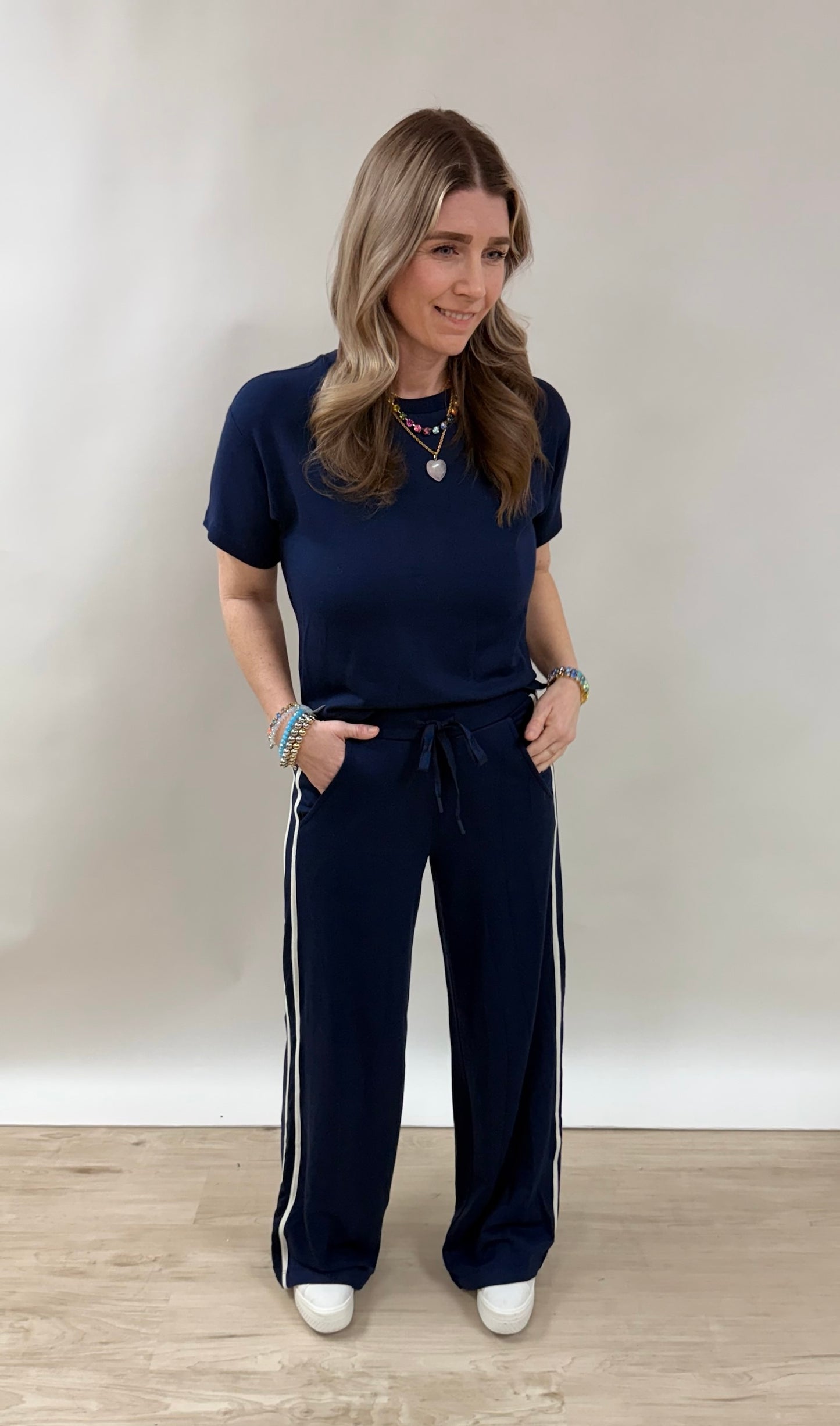 Z Supply Layover Track Pant Set in Eclipse