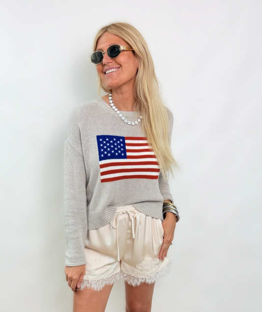 Z Supply Sienna Patriot Sweater