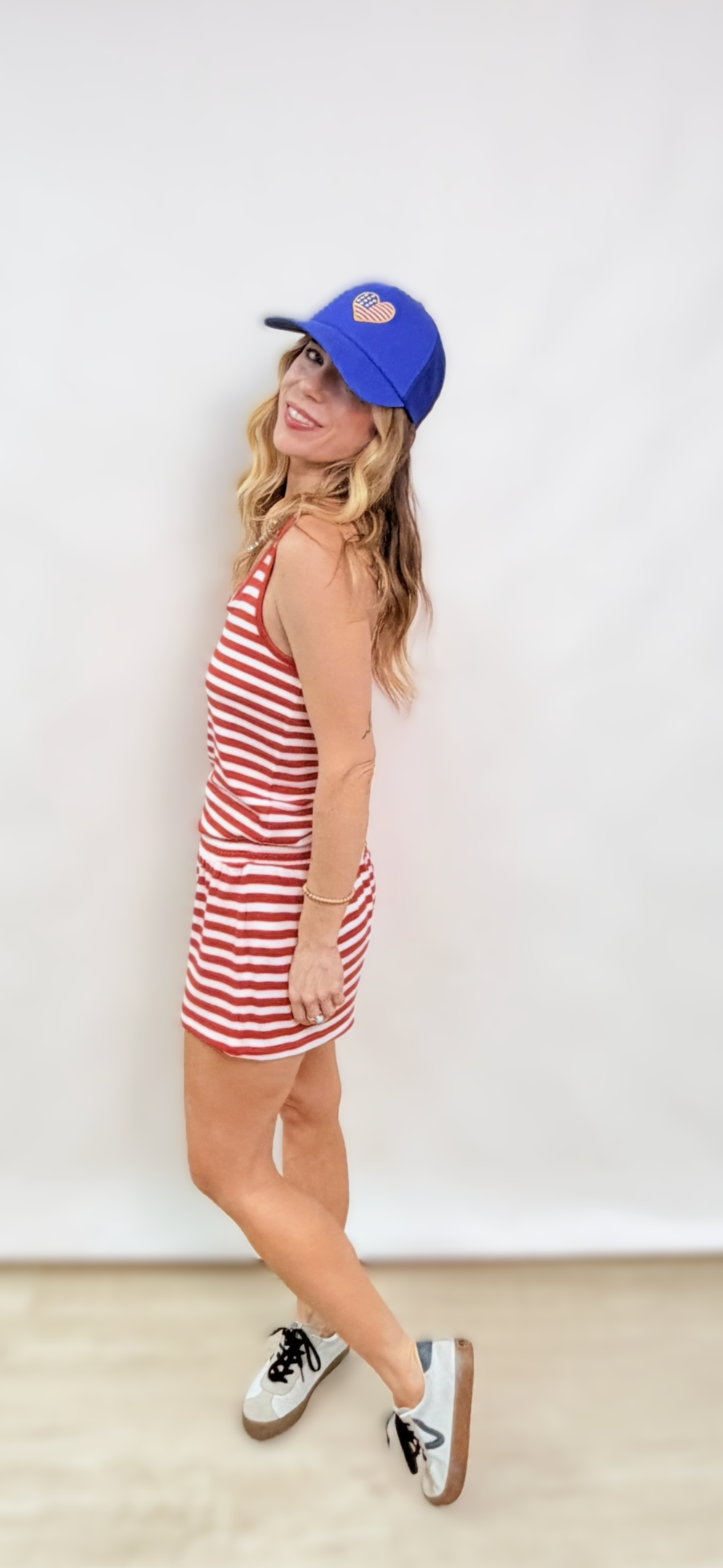 Z Supply Lychee Luxe Stripe Tank and Short Set