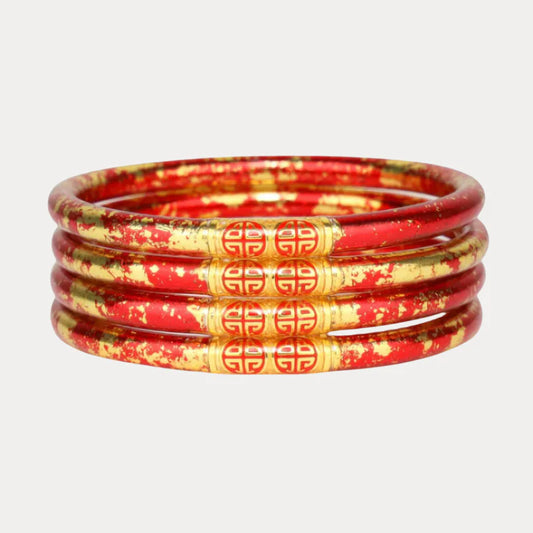 BuDha Girl Rouge All Weather Bangle Set of 4