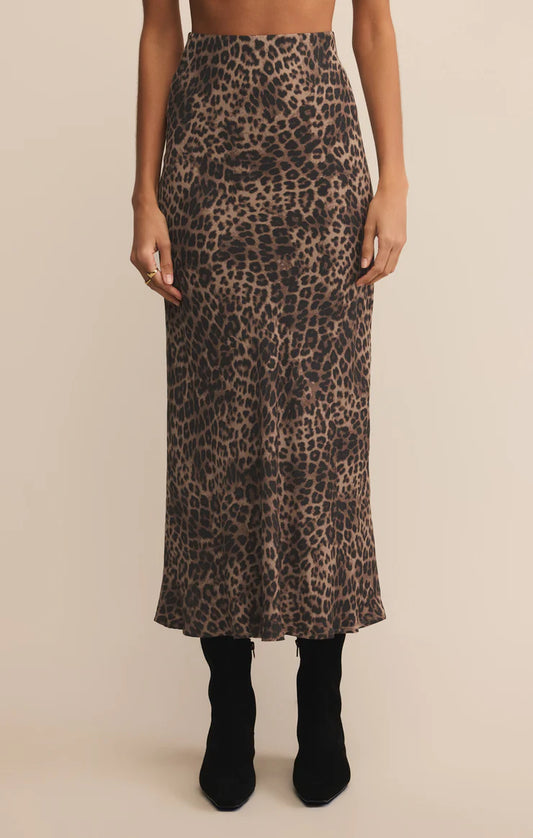 Leopard Maxi Skirt