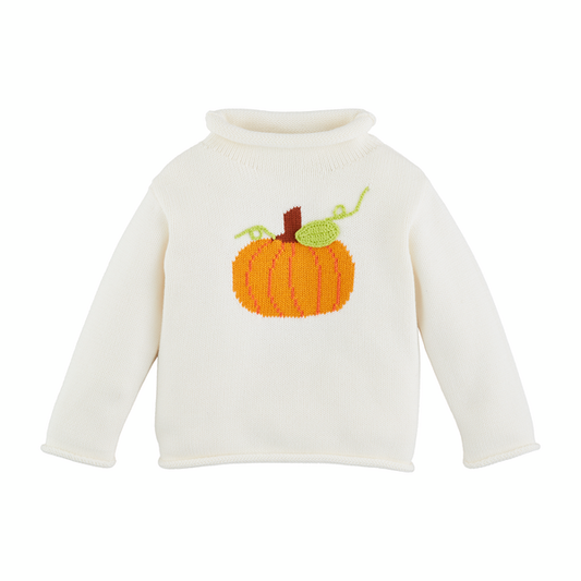 Mini Pumpkin Rollneck Sweater