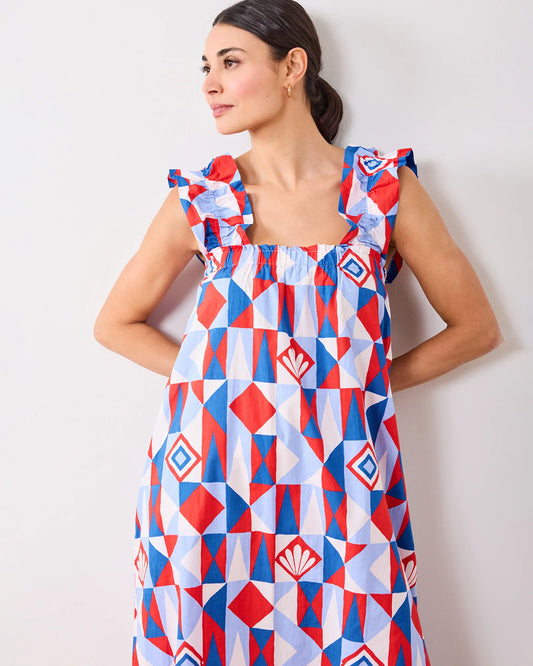 Serenity Dress in Underwater Mosiac